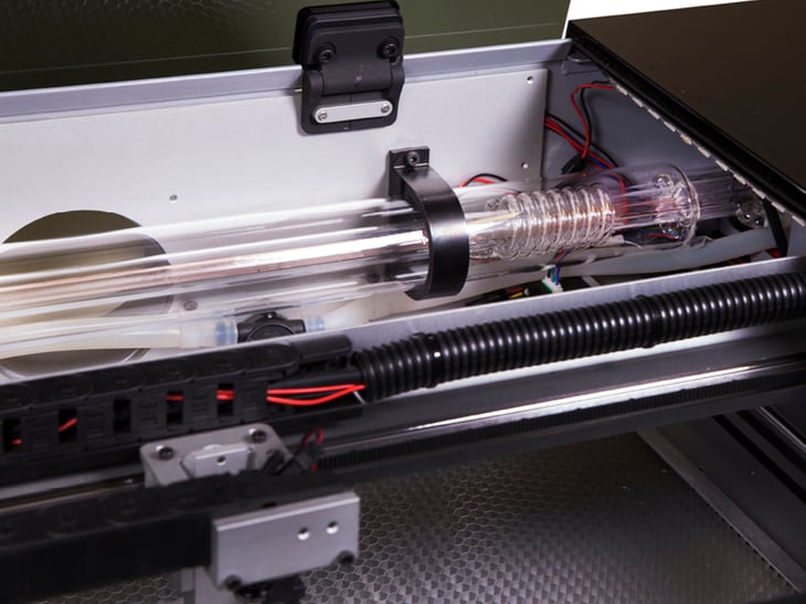 Laser TubeLaser cutter, laser engraver, laser marking, CO2 laser cutter, CO2 hobby laser, desktop laser cutter, maker .png