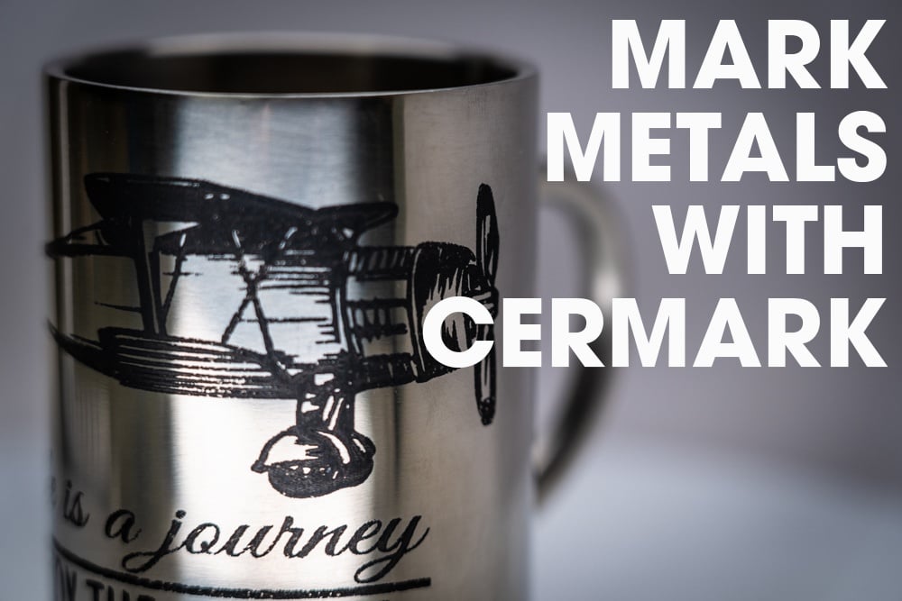 Mark and Engrave Metals and More with Cermark by Johnson Plastics